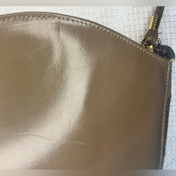 Florsheim Signature Snakeskin Brown Clutch - Picture 7 of 15